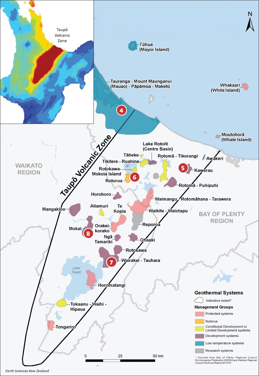 geothermal activity in the taupo volcanic zone