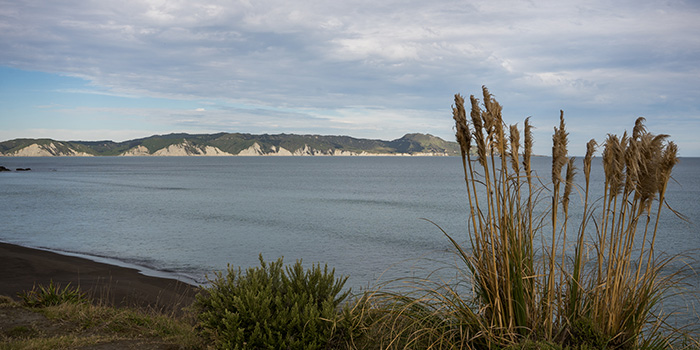 Mahia Coast view out to peninsula