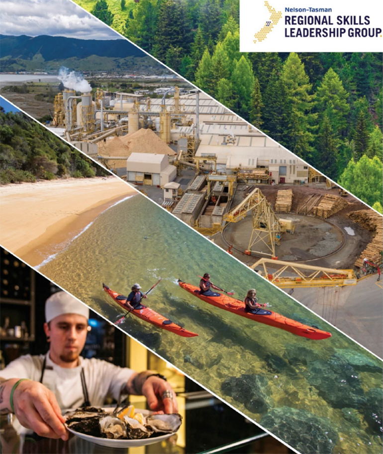 Cover image of the Nelson Tasman 2023 report.