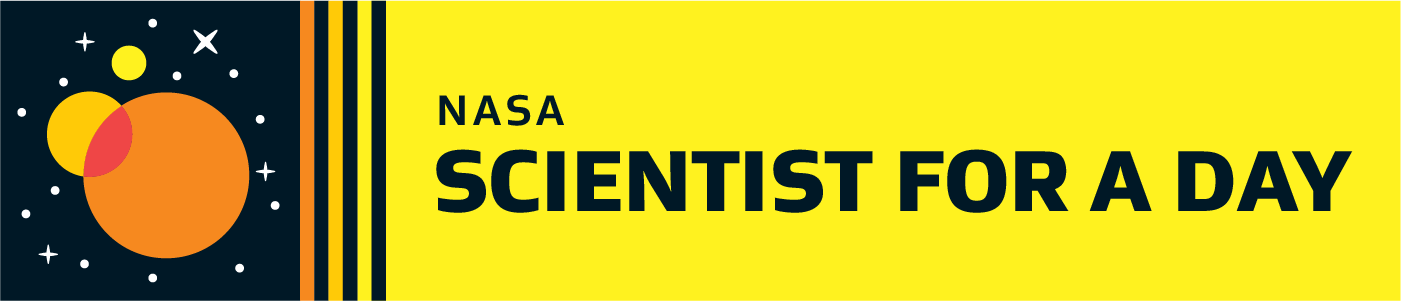 NASA scientist for a day banner