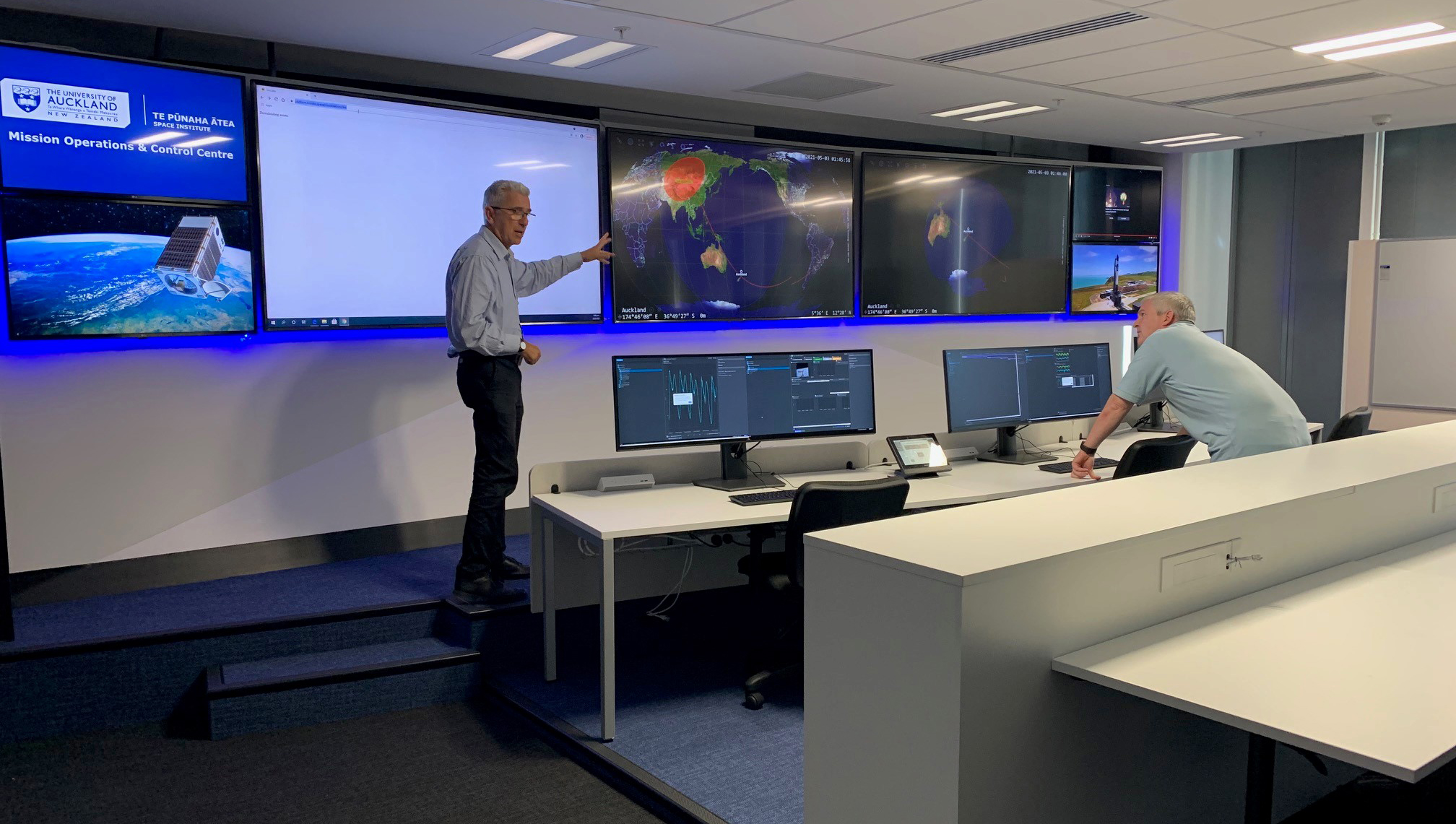 Mission operations centre - Auckland