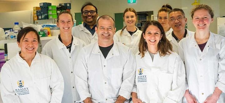 Lead researchers, Dr Nikki Freed and Dr Olin Silander and their team tasked with developing cleverer ways of sequencing the genome of the virus that causes COVID-19.