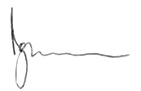 Ngahiwi Tomoana's signature