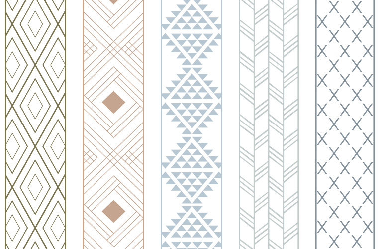 Tāniko patterns